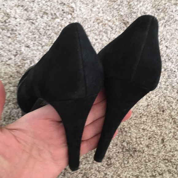 Moda Black Open Toe high heels - Picture 4 of 4